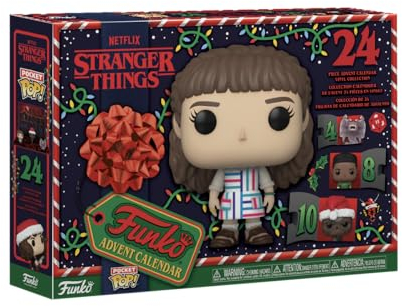 Funko Advent Calendar: Stranger Things 2024-24 Tage der Überraschung - Vinyl-Minifigur Zum Sammelns - Mystery Box - Geschenkidee - Feiertage zu Weihnachten Für Mädchen, Jungen