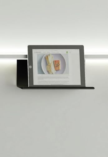 Naber 8041222 transFORM Ablage 3 für Relingsystem, schwarz matt