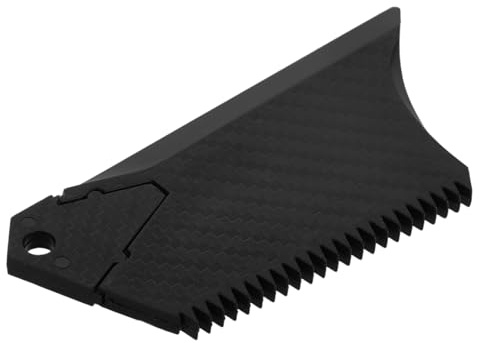 Toddmomy Tabla de Surf Cera Peine, Peine Limpiador De Cera para Tablas De Surf Raspador con Llave De Aleta Herramienta De