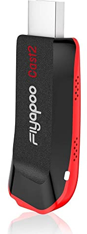 FIYAPOO Miracast Display Dongle - Adaptador de pantalla HDMI inalámbrico para televisores de Android/OS/Windows/Mac OS, portátil, teléfono, tableta, a monitor HDTV