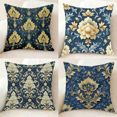 Anka Äggfärg Soffkuddar 40 x 40 cm Soffkuddar 40 x 40 cm, Vattentätt Kuddfodral William Morris Kuddfodral, Dubbelsidigt Tryck Örngott, Hemdekorationer-bby25011WP
