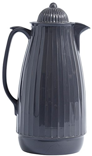 NORDAL · 7983 Isolierkanne Teekanne Kaffeekanne 1000ml 28cm · grau