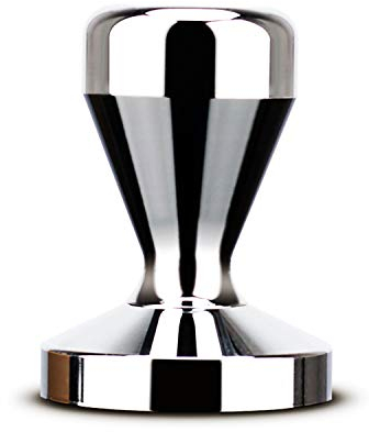 Kilimazart Presse à café en acier inoxydable chromé (58mm / 2.3“)