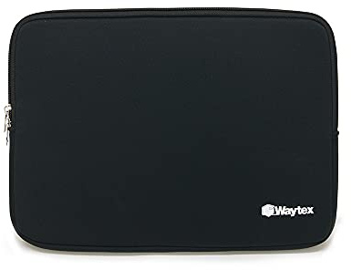 WAYTEX 71001 Housse pour Tablette et Ordinateur Portable 10-11 Pouces Néoprène Souple Noire