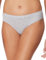 Schiesser Damen Rio Organic Cotton-Pure Rib Slip, grau-Mel_179883, 42