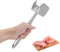YOUNTHYE Inteneritore per Carne 26cm Inteneritore per Carne in Acciaio Inossidabile, Inteneritore per Schnitzel Reversibile, Martello per Carne Robusto e Durevole per Bistecche, Pollo, Manzo, Maiale