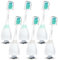 Ersatz-Zahnbürstenköpfe für Philips Sonicare elektrische Zahnbürste, Ersatzbürstenköpfe kompatibel mit Philips Sonicare Elektrische Zahnbürste, 6 Stück