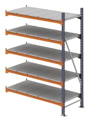 kaiserkraft | Weitspannregal | Feldlast 6000 kg | HxBxT 3000 x 2274 x 800 mm | Anbauregal