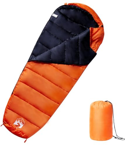 Ordellia Mumie-sovsäck för vuxna, 190T polyester med PP-fyllning, x, årstider för camping, vandring, vandring, utomhus