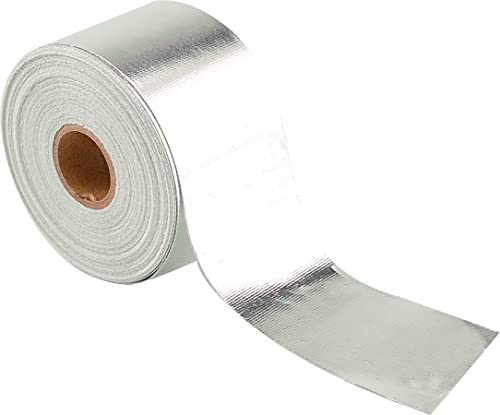Design Engineering Cool-Tape | Self-Adhesive Aluminum Heat Reflective Tape | 1.5 x 30' Roll | High-Temperature (up to 400F) | Flexible Heat Shield for Automotive & Industrial Use