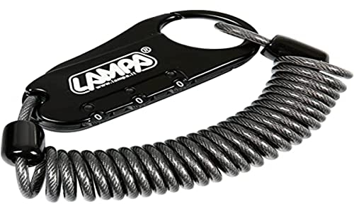 Lampa 90595 Raptor Lucchetto Antifurto con cavo a spirale