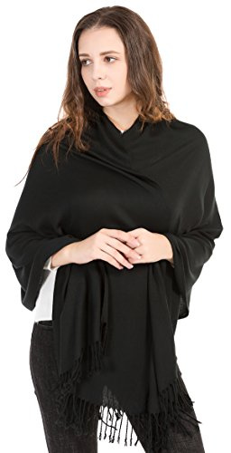World of Shawls Pashmina Style All Seasons Handcrafted Wrap Shawl Stole Scarf