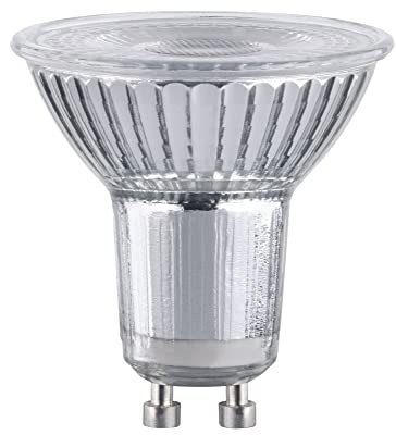 Paulmann 28984 Standard 230V LED Reflektor GU10 7W 230V 550lm dimmbar 50mm Silber Glas 2700K - Warmweiß Leuchtmittel