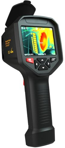 256x192 IR Thermal Imaging Camera with Roslution Handle Infrared WiFi Thermal Camera with Analysis Software,