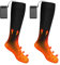 Beheizte Socken Beheizbare Socken Damen Herren,4000 mAh Elektrische Warme Socken Wiederaufladbare Batterie Heizsocken Elektrisch Fusswärmer