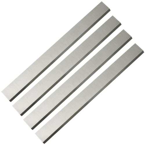 203×19×3mm Planer Blades Planing Knives Resharpenable For Woodworking Tool Planer - Set Of 4 Pieces