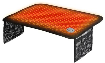 ALLINCOZY Tapis chauffant portable USB avec poches pour utilisation en extérieur et intérieur (batterie externe non incluse)