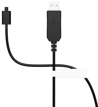 Dolvitrny Cable USB para carga Di2 para cambio electrónico Shimano 8070, cable de alimentación de tren de transmisión Ebike y bicicleta de carretera para batería para cargador para plomo