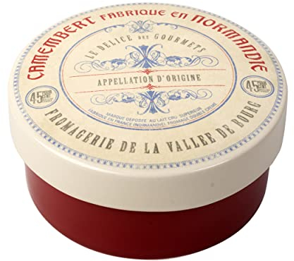 Stoneware GOURMET CHEESE Camembert CHEESE BAKER In Gift Box BY CREATIVE TOPS