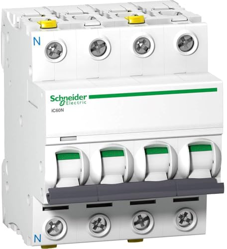Schneider Electric iC60N MCB Leitungsschutzschalter Typ C 20A 240V, Abschaltvermögen 6 kA Acti 9 DIN-Schienen-Montage