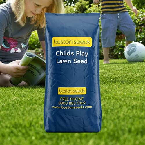 Boston Seeds Family Grass Seed Child Friendly Pet Friendly Seed for Play (1 x 5kg)
