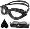 Winline Lunettes de natation à verres polarisés, Anti buée Anti UV Étanches Vision nette Réglage facile Pont souple, pour Hommes Femmes Adultes Adolescents