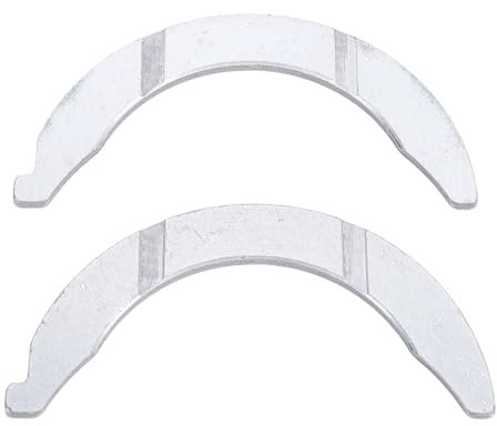 Kurbelwellen-Anlaufscheiben, 2 Stück Kurbelwellen-Anlaufscheiben, Zuverlässige Unterstützung, Hochfestes Metall für Partner RCZ 2008 3008 5008