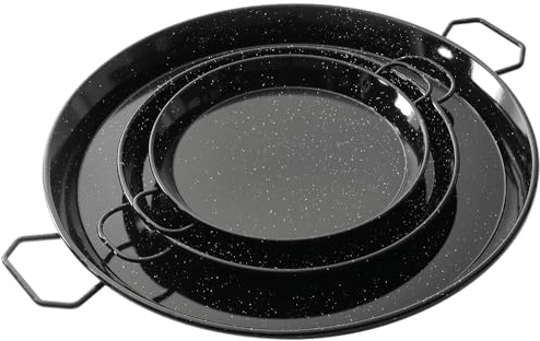 Lioninox Poêle à Paella ø660 mm en Acier émaillé
