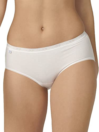 N 6 SLIP DONNA SLOGGI BASIC MINI DALLA TG 2 ALLA TG 5 COLORE BIANCO (5)