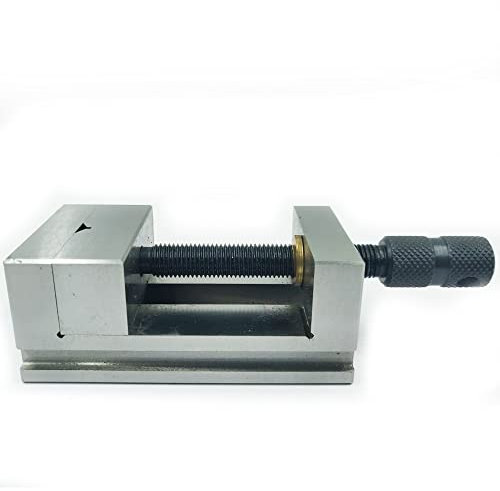 Praztech 2-3/8 60mm Toolmakers Grinding Vise Precision Vice for Work Holding Industrial Tools