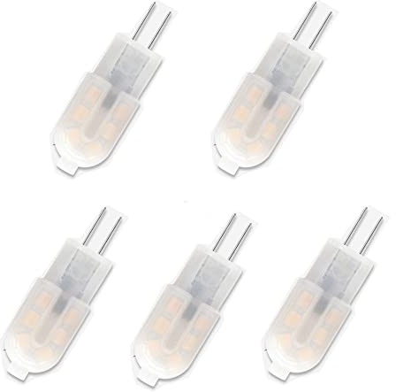 ShuoHui G4 Led Birne Warmweiss, 1.2W 12V AC/DC Led Glühbirnen, Ersatz für 10W Halogenlampen, 120lm 3000K Leuchtmittel, Kein Flackern Nicht Dimmbar Stiftsockellampe Neu (5)