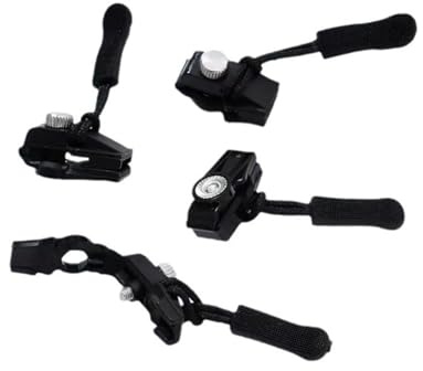 SHUNLI 30 Pièces Kit Réparation Fermeture Éclair, Instantané Universel Curseur Remplacement, Clipsable Universel Pour Vestes Manteaux