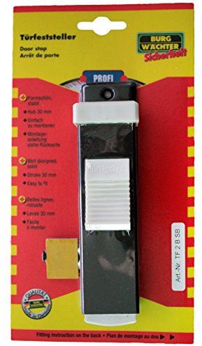 Burg Wächter Türfeststeller TF 2 B SB dunkel bronze Metall - Made in Germany