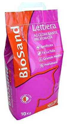 Biosand Katzenstreu - duftend - 10 kg
