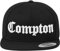 Mister Tee Unisex Compton Snapback One Size Black