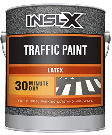 INSL-X Acrylic Latex Traffic Paint, Yellow, 1 Gallon