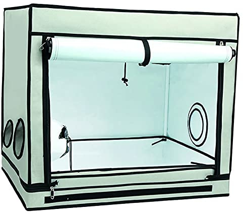 Weedness Homebox Ambient, tenda da allevamento, 80 x 60 x 70 cm, tenda da allevamento, tenda per la coltivazione, tenuta alla luce