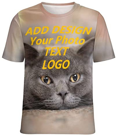 Individuelle T-Shirts für Männer/Frauen, personalisierte T-Shirts, gestalten Sie Ihre eigenen Hemden, fügen Sie Text/Bild/Logo hinzu, Benutzerdefiniert, die Sie mögen, L