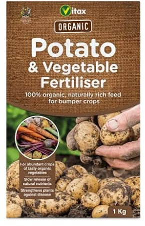 Indigo® Garden Organic Potato Fertiliser – 1kg Natural Feed For Stronger Roots & Bigger Yields
