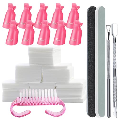 Ensemble De Limes À Ongles Et Bloc Tampon 7 Pièces Accessoires De Manucure Pédicure Avec Pinces Cuticules Brosse Outils D'art Des