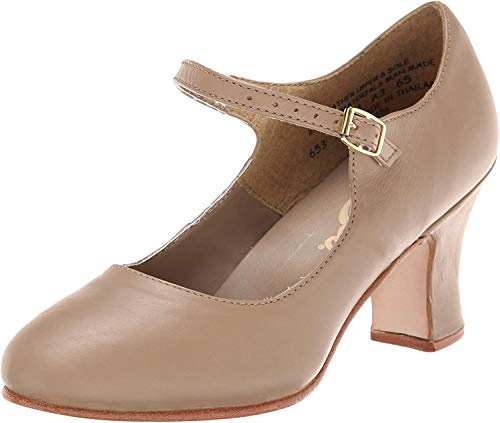 Capezio Women's Manhattan, Caramel, 11 W US