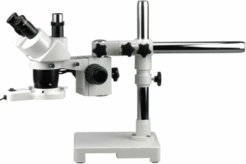 AmScope SW-3T24Z-FRL Trinocular Stereo Microscope, WH10x Eyepieces