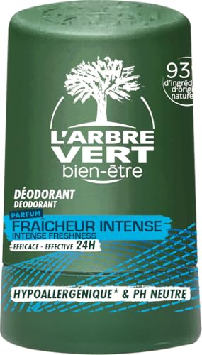 L'ARBRE VERT Körsbärsblommor bolldeodorant - herr - 50 ml