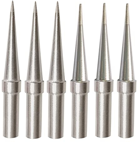 ShineNow ET Soldering tips Replacement Weller Soldering tip for Weller WESD51 WES51 WE1010 PES51 WEP70 ETO ETS 6pcs pack