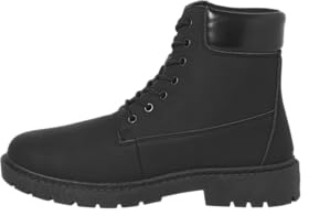 Jack&Jones JFWAINSWORTH Bottes plates en polyuréthane, anthracite, 42 EU