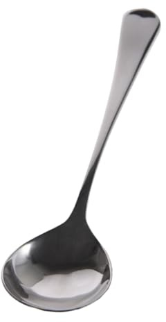 Generico Cucchiaio Dosatore per Caffè in Acciaio 304 Lucidato a Specchio Cucchiaino per Mescolare e Assaggiare Tè e Dessert Lavabile in Lavastoviglie Design Ergonomico per Uso