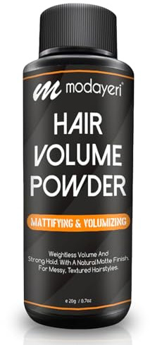 Hair Volumizing Powder - Weightless Volume And Strong Hold, With A Natural Matte Finish, For Messy, Textured Hairstyles, Mattifying & Volumizing, Fine Hair Volumizer and Texture, 0.7Oz