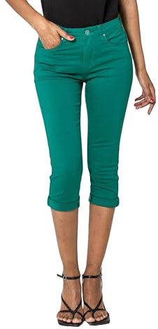 Nina Carter P230 - Pantalones vaqueros para mujer, corte ajustado, cintura alta, pantalones vaqueros de verano