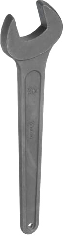 HARFINGTON Single Open Ended Spanner Wrench, 36mm (1 7/16-inch), Thicken Carbon Steel Open End Wrench Tool for Automotive Repair and Furniture Assembly, Grey