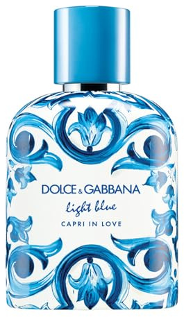 Dolce&Gabbana New Light Blue, Capri in Love, Eau De Toilette Spray, For Men - 100 ml / 3.3 fl. oz